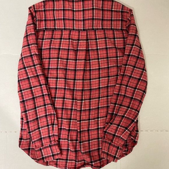 Billabong Small pink button down Flannel Shirt - Picture 7 of 8